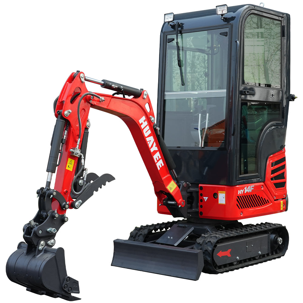1 ton mini excavator huayee hy14f