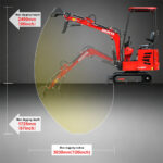 HY12C mini excavator