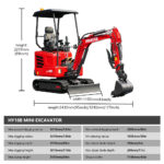 HY18B mini excavator
