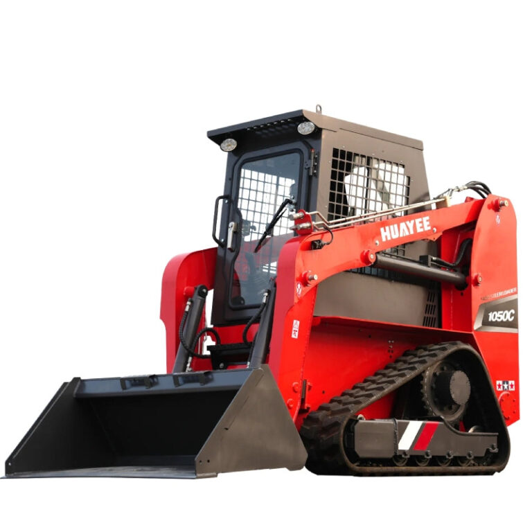 High performance 57hp ls mtron epa certified compact crawler skid steer loader huayee hy1050c