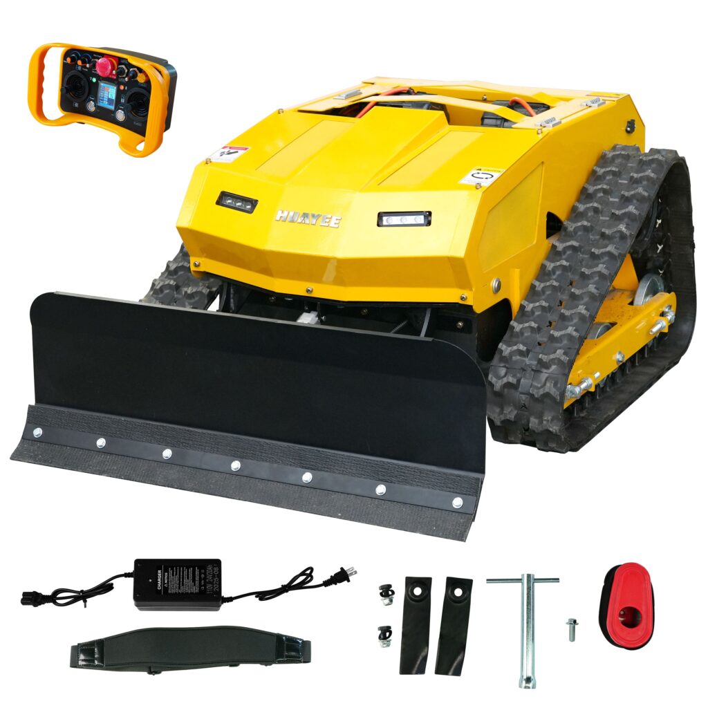 Mhy55 remote lawn mower mhy55 1 dozer blade set