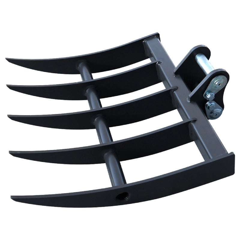 Mini excavator grass rake size f959aac1 bf03 4e14 8fb5 f5175631445d