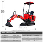 HY10C mini excavator