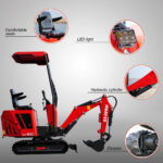 HY10C mini excavator
